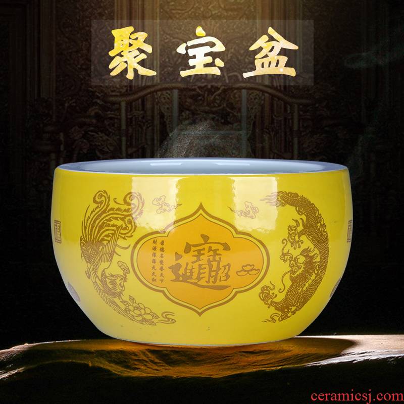 Chinese style restoring ancient ways cornucopia furnishing articles of jingdezhen ceramic opening gifts home large sitting room decorate a great marriage