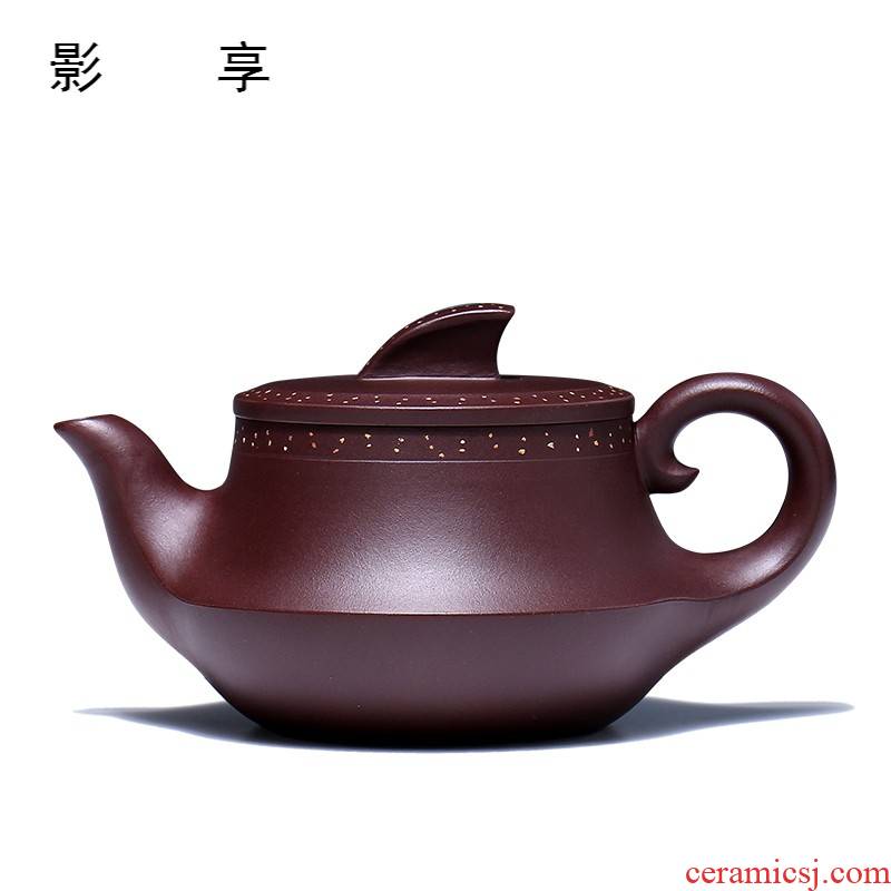 Shadow at yixing masters all hand are it the engineering RuiGuoLiang authentic tea plain sailing GYT the teapot