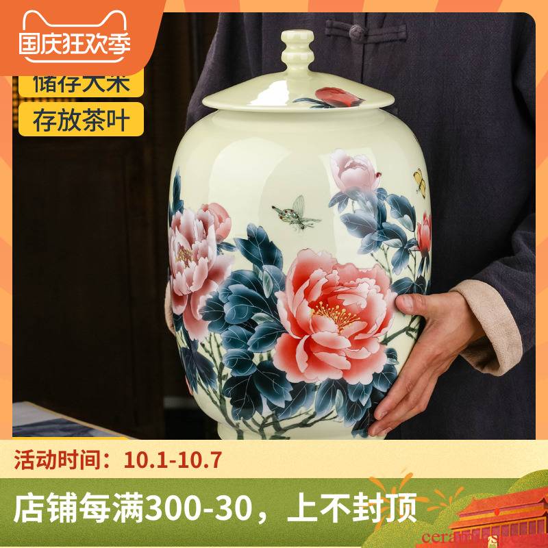 Hand - made ceramic tea pot size in 2 jins tank pu 'er tea pot seal bulk tea urn home