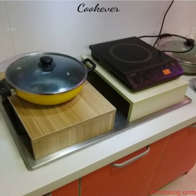 Gas buner induction cooker on shelf kitchenware base hearth shelf bracket kitchen'm Gas cover cover the table