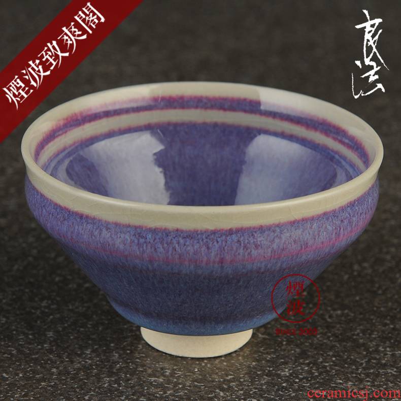 Made those Japanese law cinnabar built pottery and spring tea light cup 10