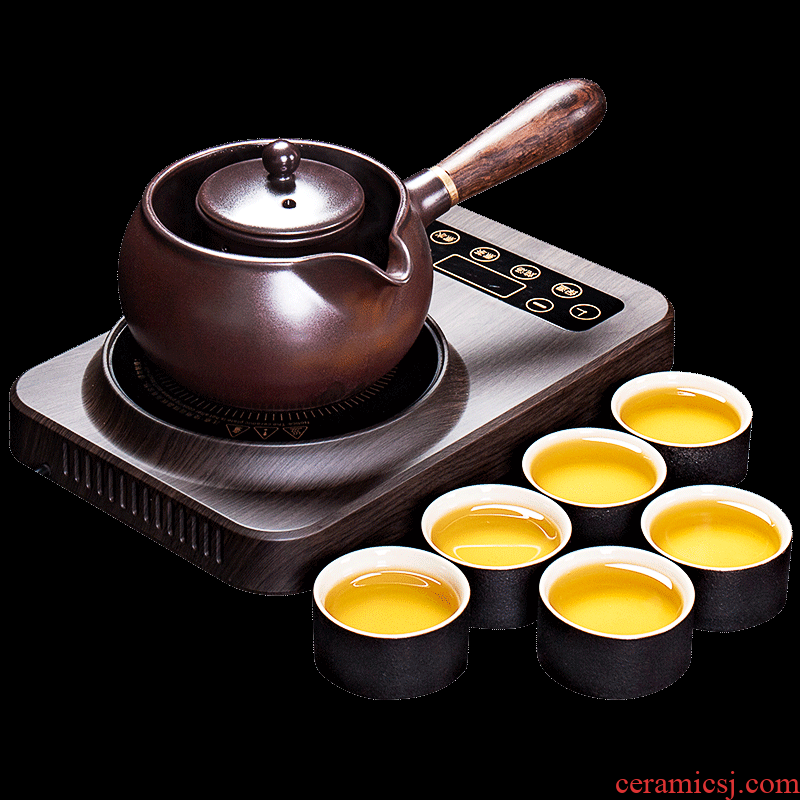 Shadow at electric boiling tea ware suit intelligent electric TaoLu boiling tea stove home multi - function electric furnace ceramic teapot