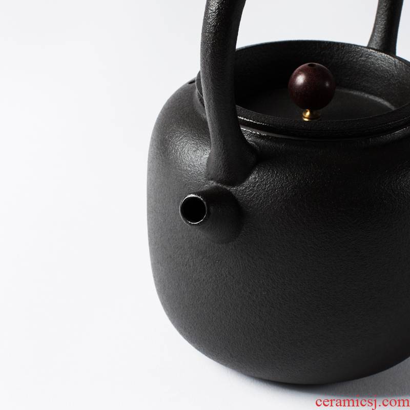 Qiao mu kettle boil the jug kettle boil tea teapot household ceramic tea kettle kung fu tea set with parts