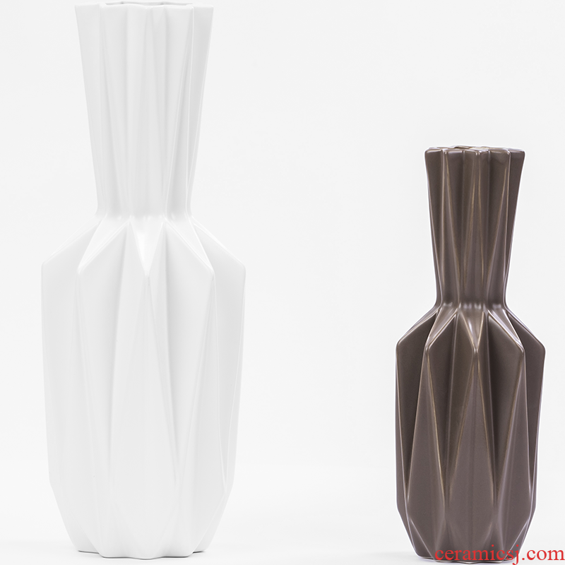The S8 Nordic home TV ark, creative ceramic vase furnishing articles, The sitting room porch simulation flower flower flower vase pendulum