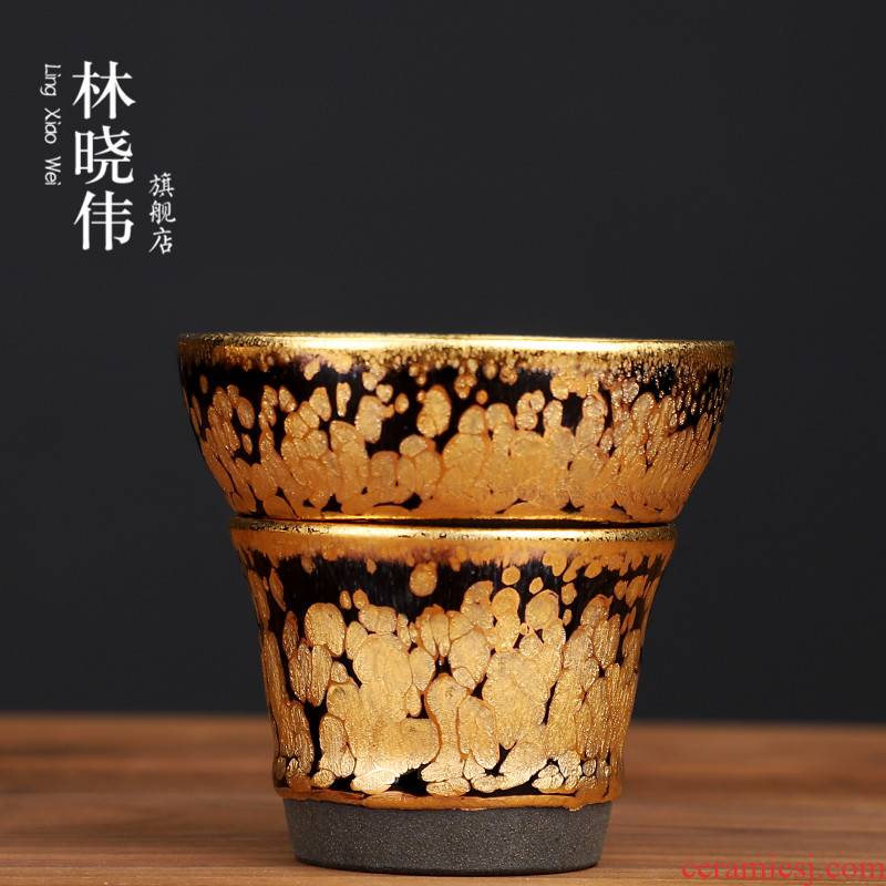 Lin Xiaowei an inset jades built lamp) filter mesh stainless steel ceramic creative kunfu tea tea tea accessories