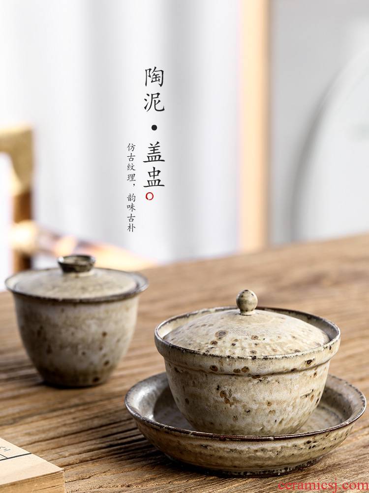 Jingdezhen pure manual three tureen tea cups only protect hot large clay teapots kung fu tea set a single tea