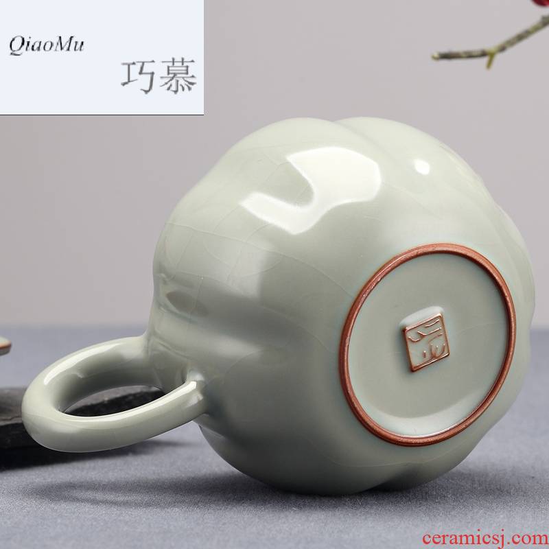 Qiao mu measured your up on the teapot can keep Chinese style of jingdezhen ceramic teapot your porcelain household kung fu by hand
