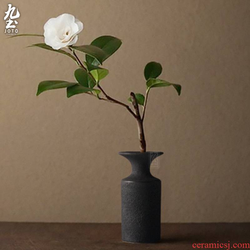 Nine soil ceramic vase furnishing articles I and contracted sitting room tea table of TV ark, flowers, dried flowers, flower arrangement household act the role ofing is tasted