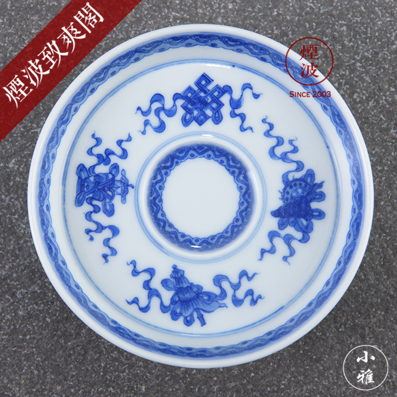Jingdezhen lesser RuanDingRong made lesser money three - legged ancient incense incense'm burning incense coil head of appliance