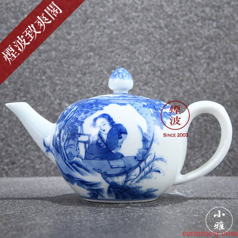 Jingdezhen made yanzhao ancient jun lesser RuanDingRong wind more lesser teapot CiHu collection model