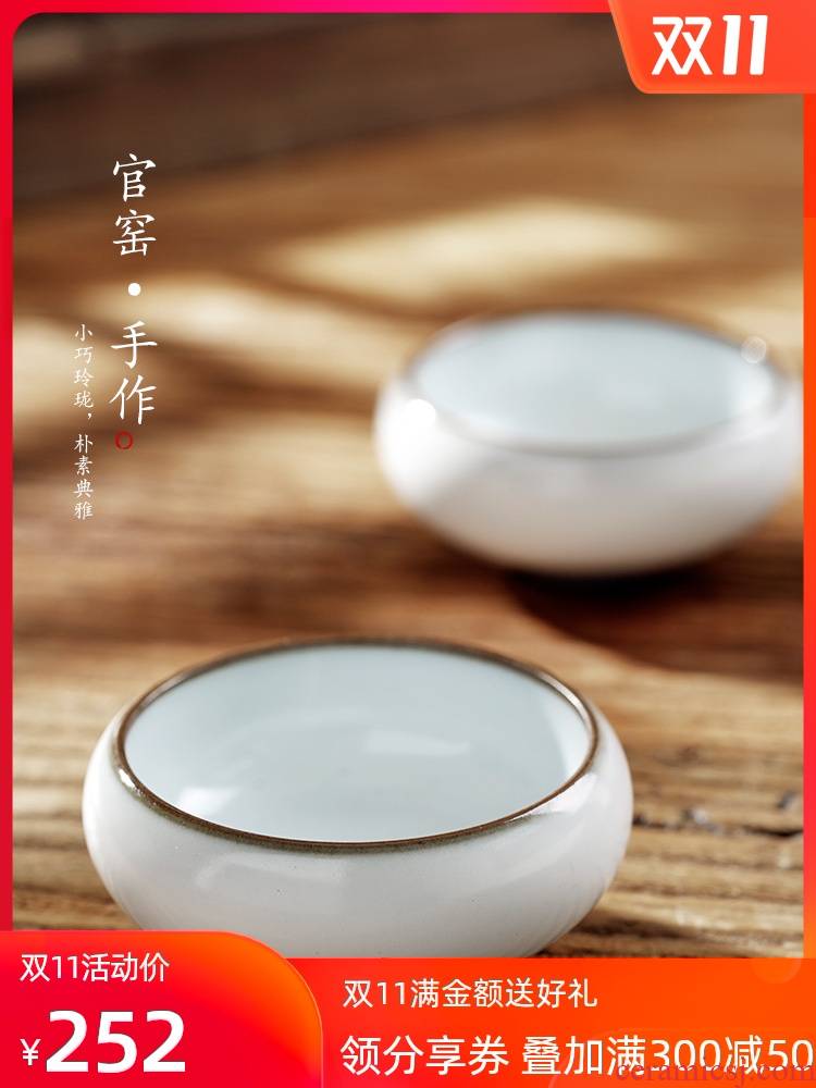 Your High - end up up master cup single CPU on a cup of pure manual jingdezhen ceramic sample tea cup small kung fu tea cups