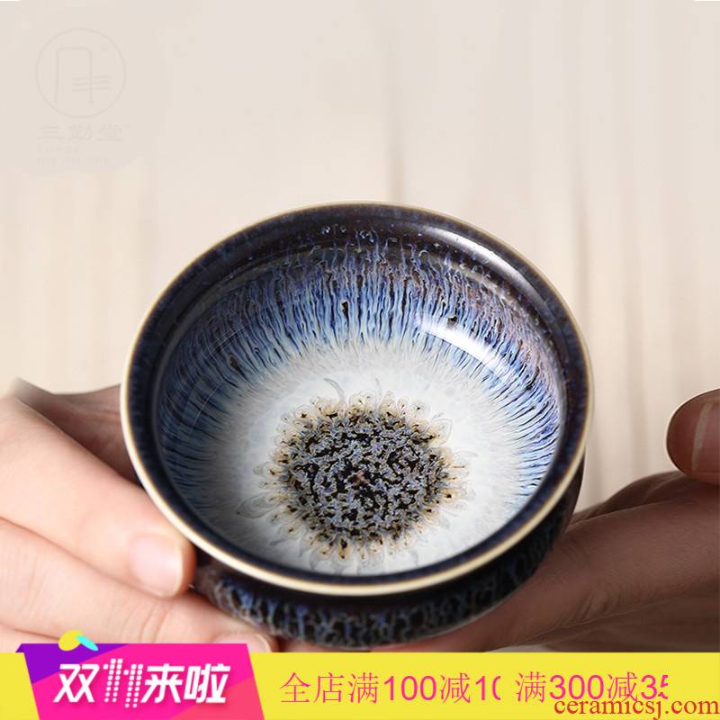 . Poly real boutique scene. The Variable master cup single cup of jingdezhen ceramic cups kung fu tea tea sets, small sample tea cup