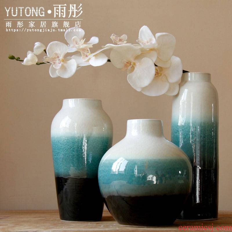 Jingdezhen ceramic manual variable flower ceramic water raise household act the role ofing is tasted furnishing articles ceramic vases, flower arranging flowers
