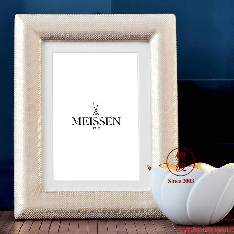 Germany mason mason meisen porcelain table frame drawing frame picture frame furnishing articles 23 * 18 cm