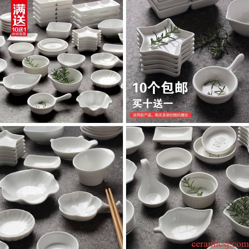 Small dishes dip creative household ceramics vomit ipads plate adjustment to taste sweet dishes snacks, Small plate pickling plate