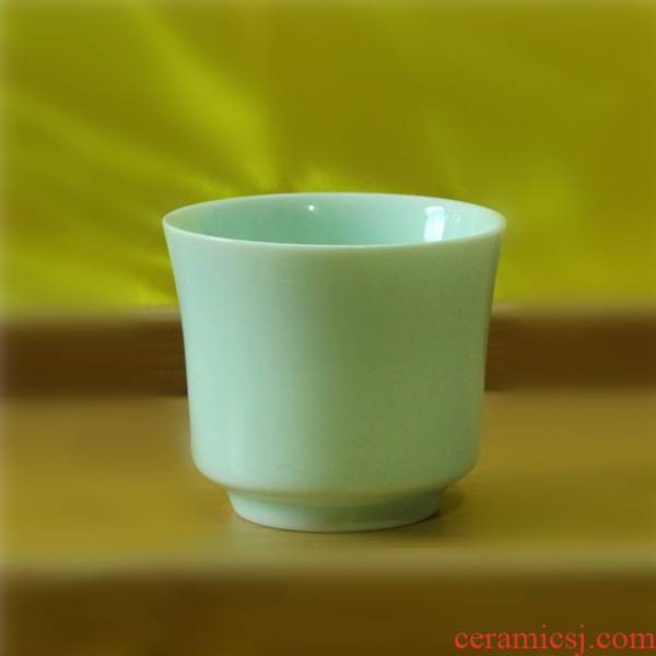 Qiao mu 70 ml glass celadon liquor cup a shot glass koubei creative household glass ceramic cup