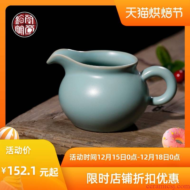 By patterns, small fat your up just a cup of tea ware sky blue tea set a single and a cup of tea ware ceramic points home