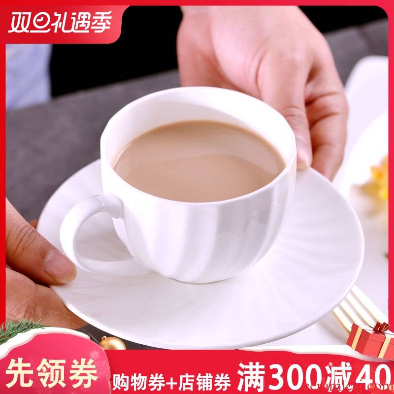 Ipads China coffee mugs contracted milk cup plate glass cup coffee cup breakfast cup home office