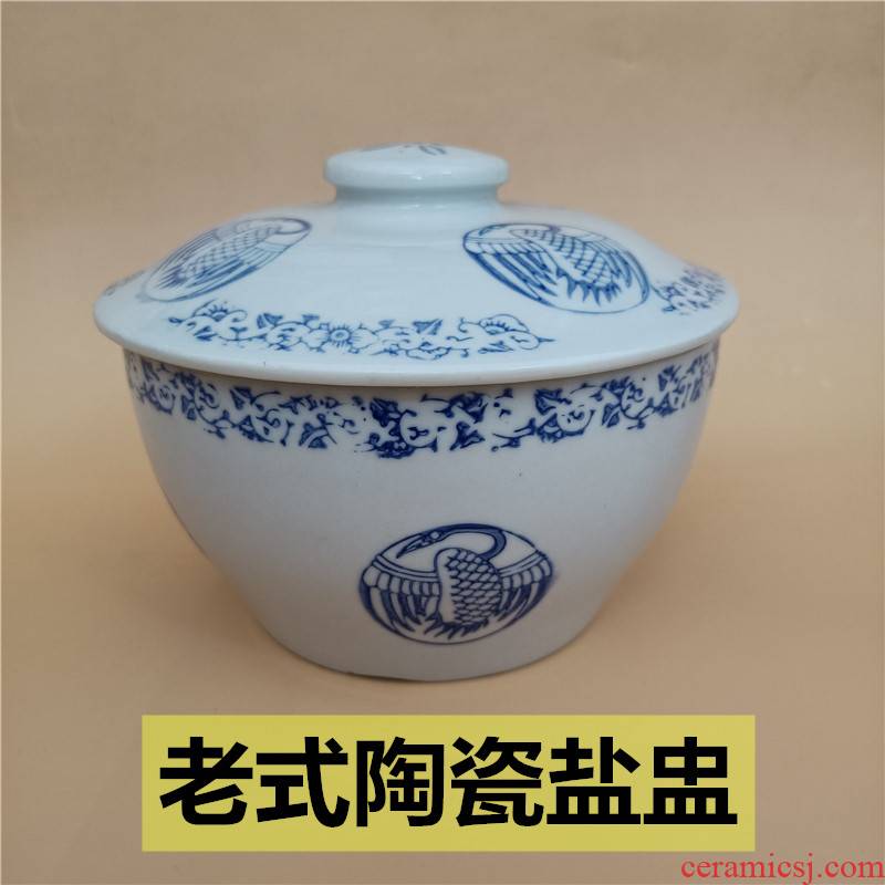 Household ceramics micro defects old salt dish condiment jar of sauce seasoning bottle box of oil tank salt shaker bowl tub