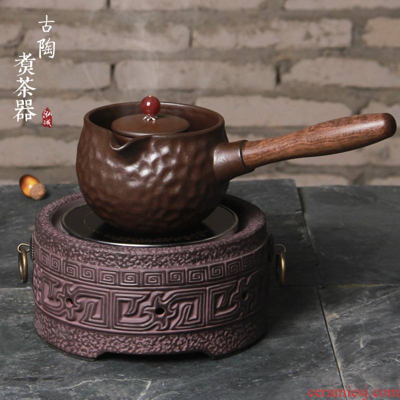 Ancient ceramics boiled tea machine electricity TaoLu electric kettle mini black tea pu - erh tea teapot side the kung fu who was mandarin
