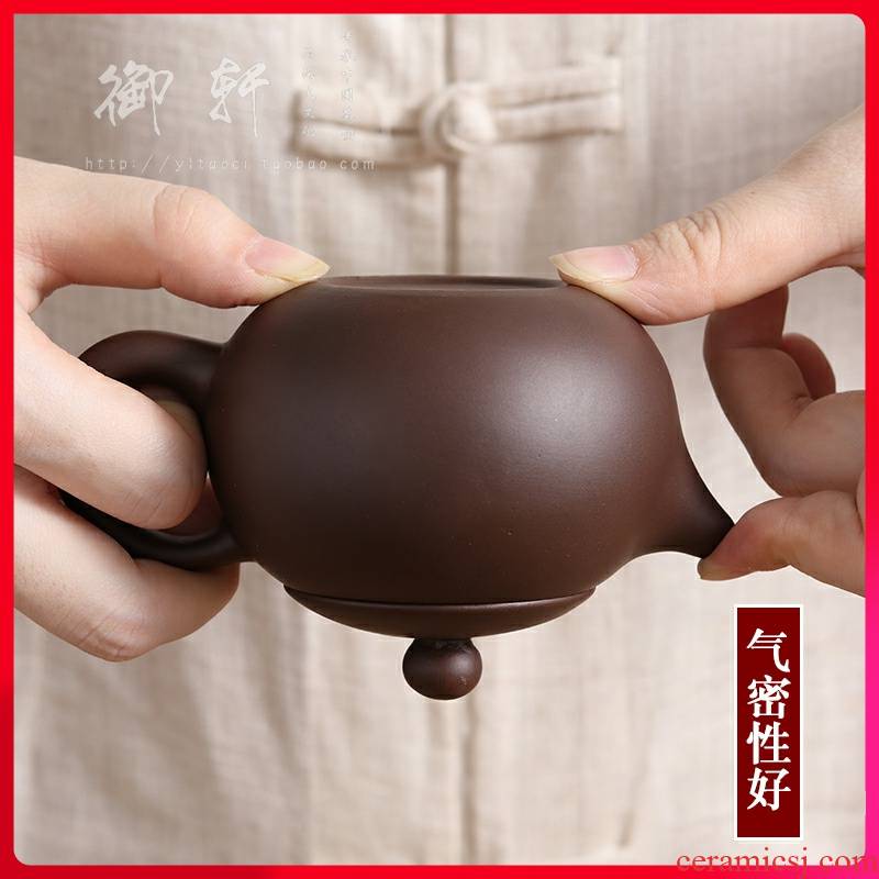 Package mail it yixing authentic profiteering xi shi pot famous clearance all hand hand ball hole, tea pot of the teapot