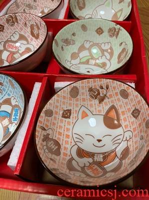 Japanese blue and white porcelain bowl chopsticks sets rice bowls return home sweethearts bowl chopsticks tableware box, lovely marriage