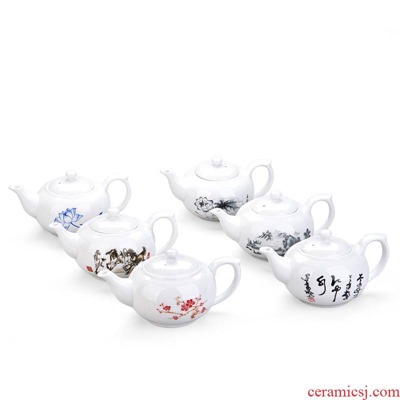 Hui shi kung fu tea color optional ceramic tea set kung fu tea set ceramic teapot ipads porcelain little teapot