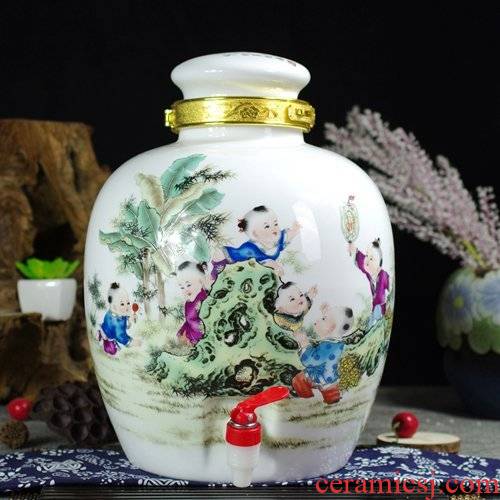 20 jins 30 jins of jingdezhen ceramic jar jar it how to lock the lad mercifully jars