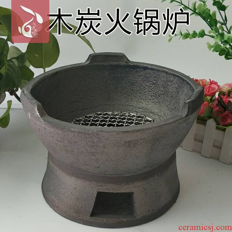 Casserole carbon furnace charcoal stove Hong Kong style old ltd. hot pot barbecue charcoal stove furnace and furnace home dozen small clay