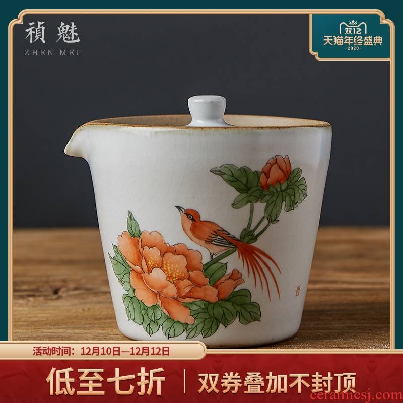 Shot incarnate your up on hand - made tureen jingdezhen ceramic cups kung fu tea teapot hand grasp single pot pot