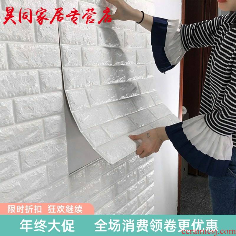 Red walls bedroom wall imitation ceramic tile which wallpaper adhesive ceramic tile stick bar formaldehyde - free sapphire shops restaurants
