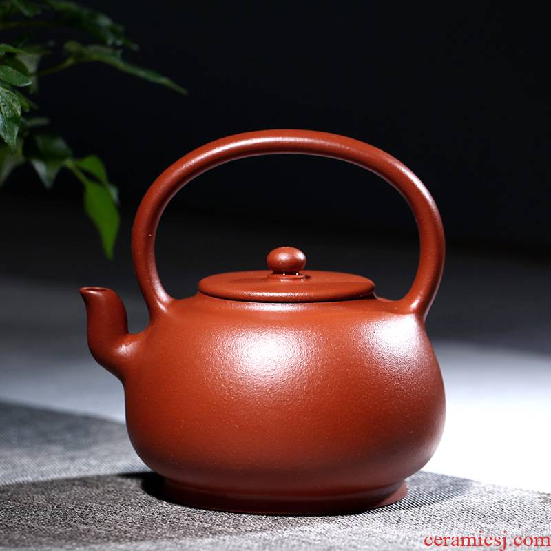 Yixing purple sand famous TaoJianChun all hand shadow enjoy 】 【 it teapot zhu mud girder 270 CCC simple but elegant