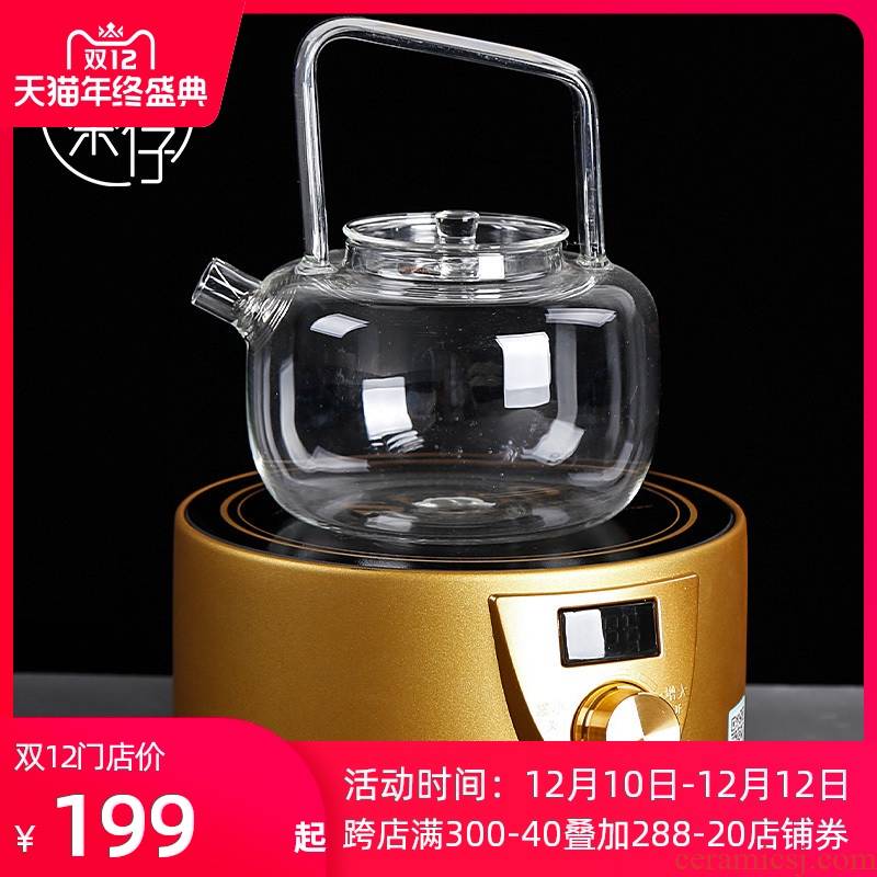 Electric TaoLu make tea tea stove mini small household glass steam boiling water pot portable sea boiled tea special tea
