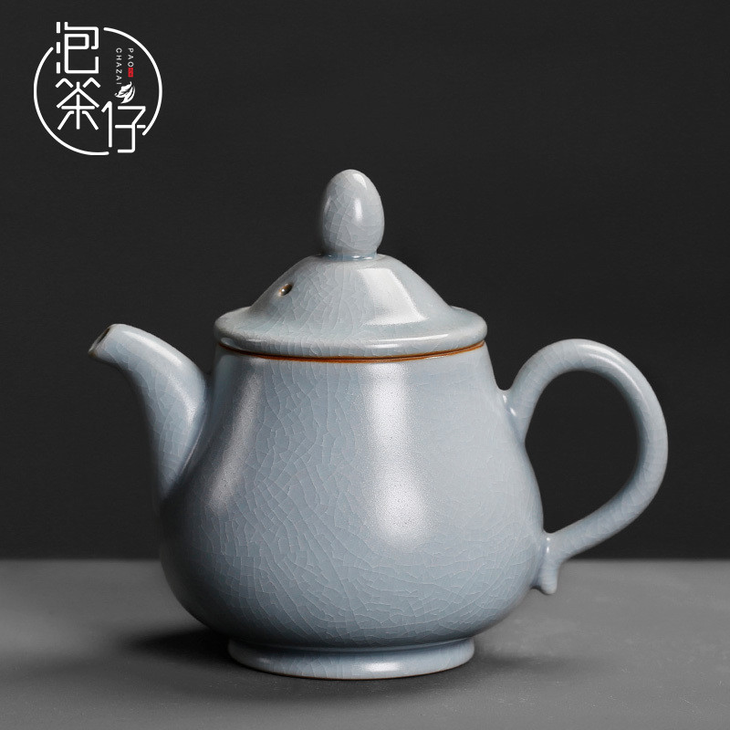 Your up kung fu small ceramic teapot single pot of household small Chinese style restoring ancient ways is a single hand take the imperial concubine pot of tea
