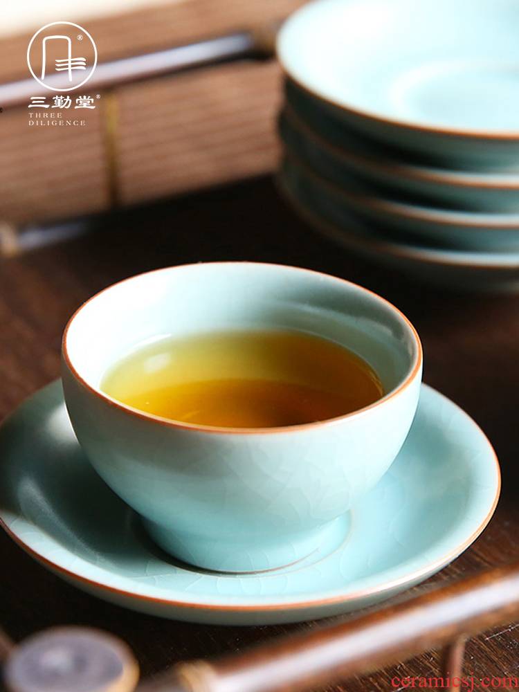 Three frequently hall kung fu tea cup your up the was suit jingdezhen ceramic sample tea cup single cup cup S44002 master