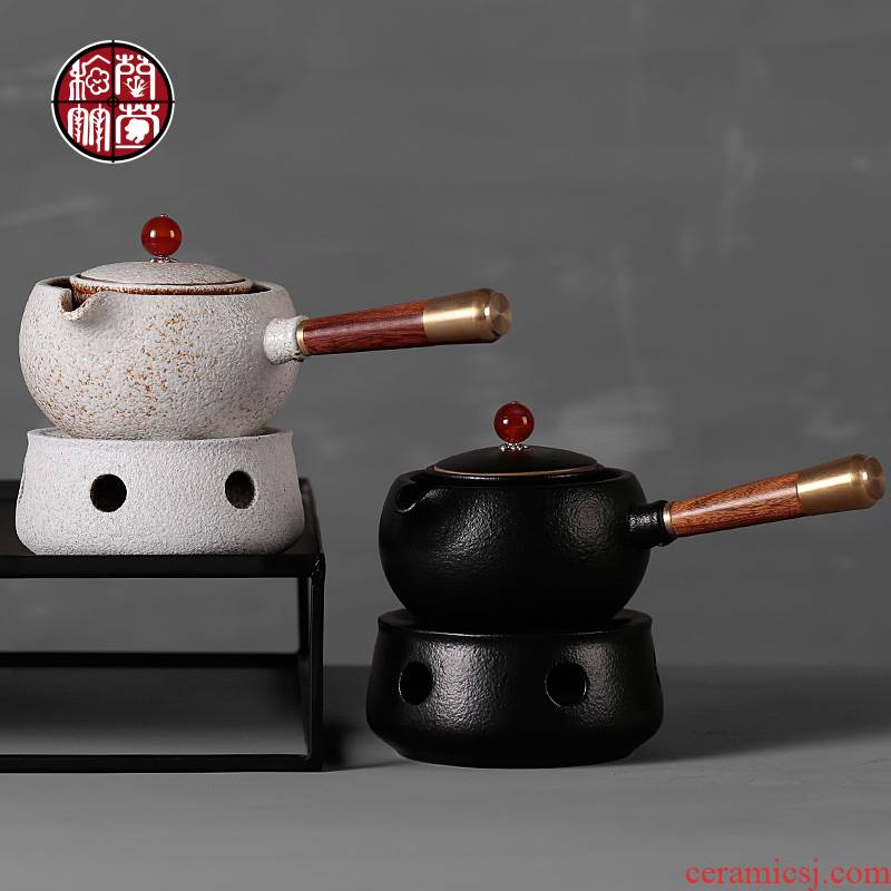 The creative side of restoring ancient ways of Chinese style cooking pot pot of tea tea ware furnace temperature coarse pottery tea kungfu tea set items