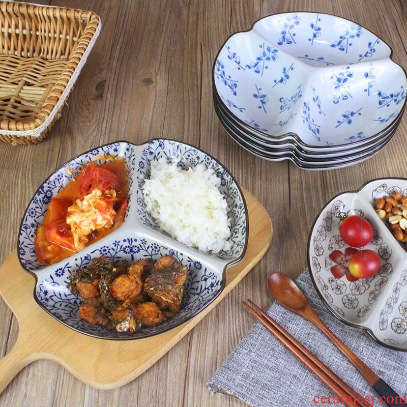 Japanese adult points, snack food, dried fruit reducing weight the fruit bowl creative household ceramic plate plate