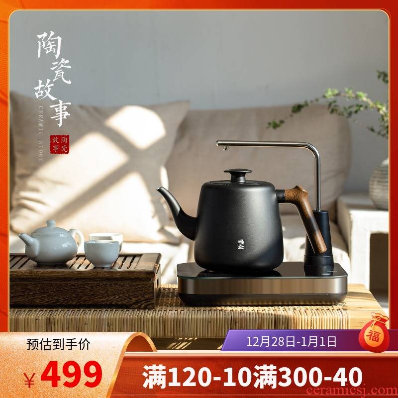 Kettle insulation one story to boil tea exchanger with the ceramics home tea set automatic water electric Kettle