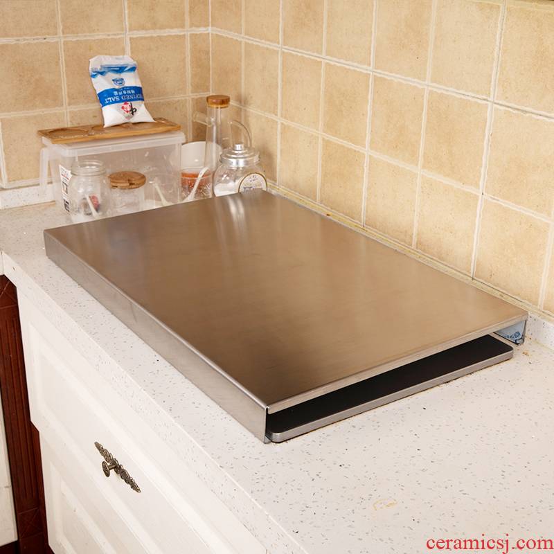 Induction cooker rack shelf stainless steel kitchen hearth frame protection cover gas stove cover plate holder