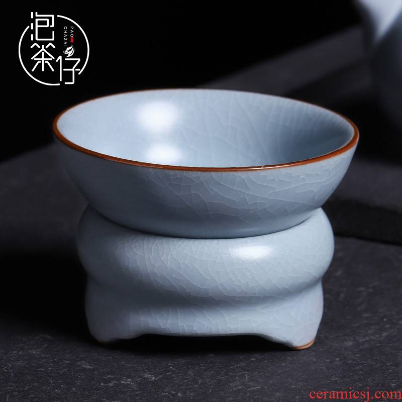 Kongfu tea sets accessories tea every reasonable filter gauze cup) creative your up ceramic tea ware