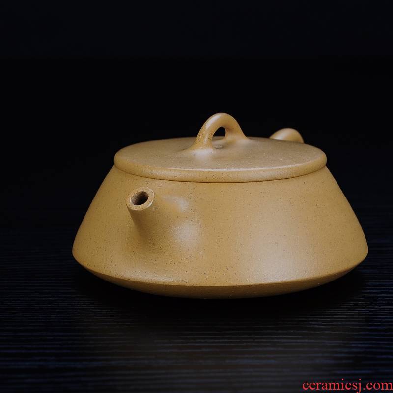 Qiao mu JS yixing ores are it by hand purple sand tea set a arrow on stone gourd ladle pot 】 the teapot