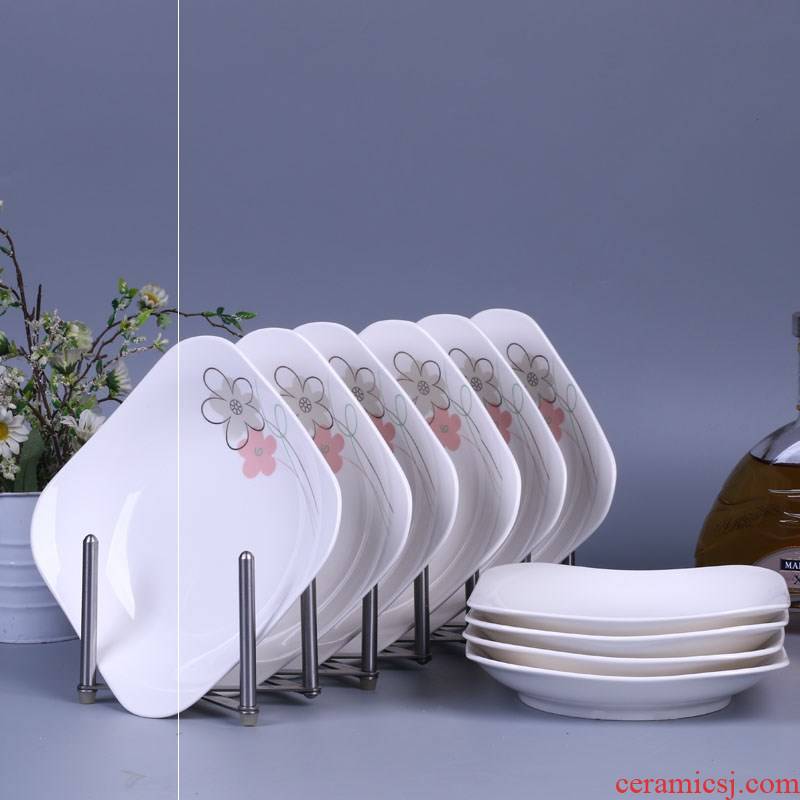 10 the microwave food dish home fruit bowl set on sale square creative ceramic plate side dish