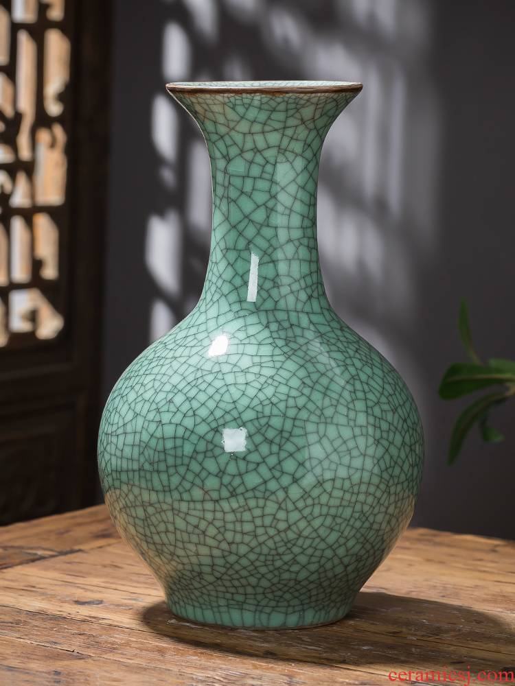 Jingdezhen ceramics up antique vases, flower arranging furnishing articles after classical Chinese style household wine sitting room adornment