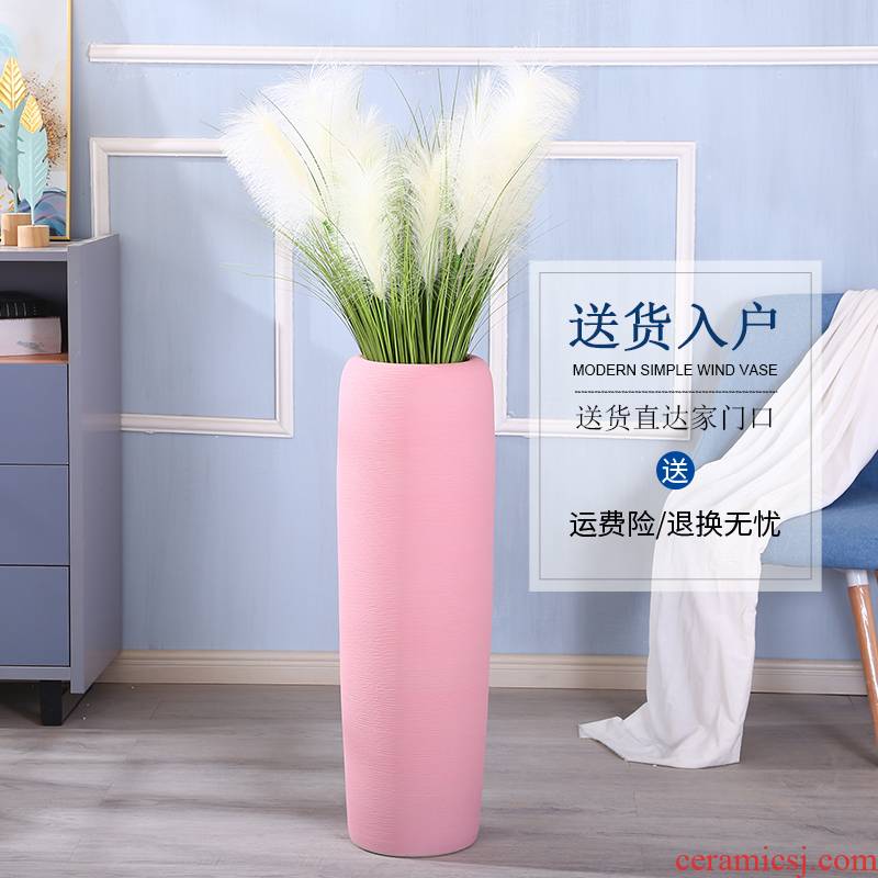Jingdezhen modern simulation suit contracted sitting room of large vase household adornment flower arranging ins ceramic furnishing articles