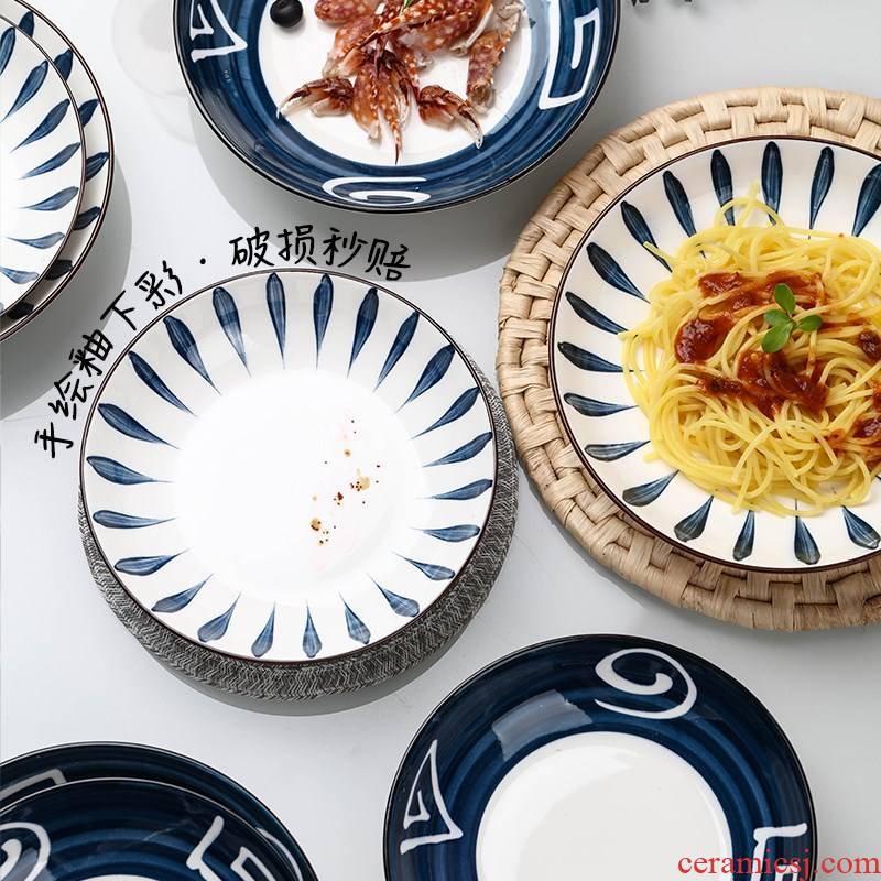 2 to 4 home dishes suit Japanese jobs creative move as ceramic tableware suit students dishes