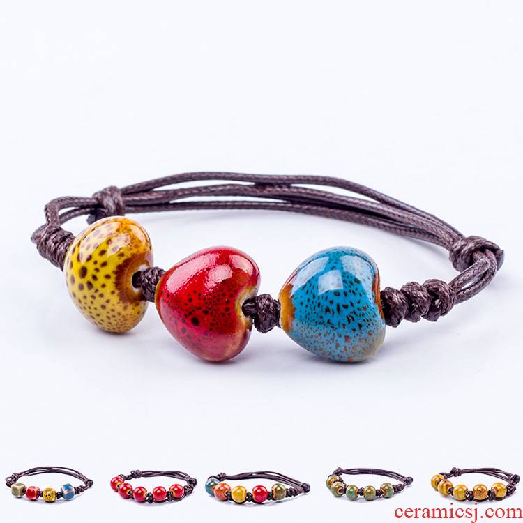 Many marketers JXB186 put stall in jingdezhen ceramic wholesale small bracelet