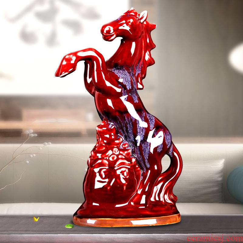 Chinese style classical jingdezhen ceramics success home sitting room ark, TV ark, adornment handicraft furnishing articles