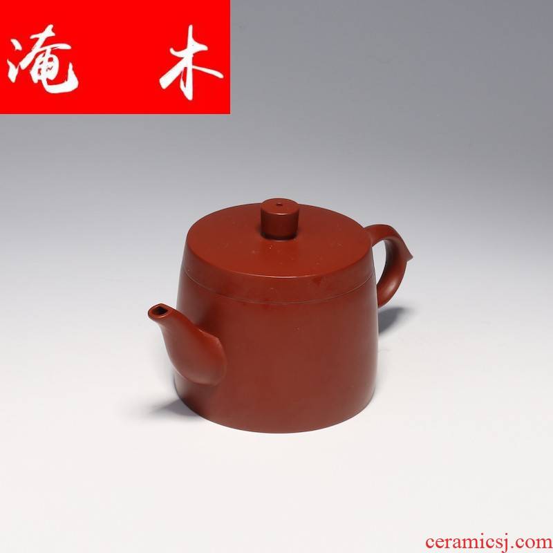 Submerged wood yixing famous tea sets are it for ore dahongpao pure manual household teapot guan - hua zhou