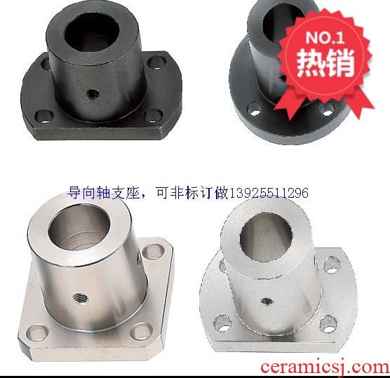 Guide shaft bearings Guide shaft bearings flange optical axis fixed axis fixed base round flange trimming