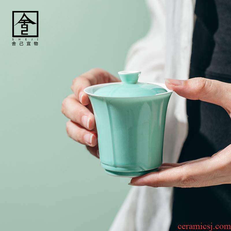The Self - "appropriate content iris green household to use is not hot tea tureen jingdezhen kung fu tea set by hand